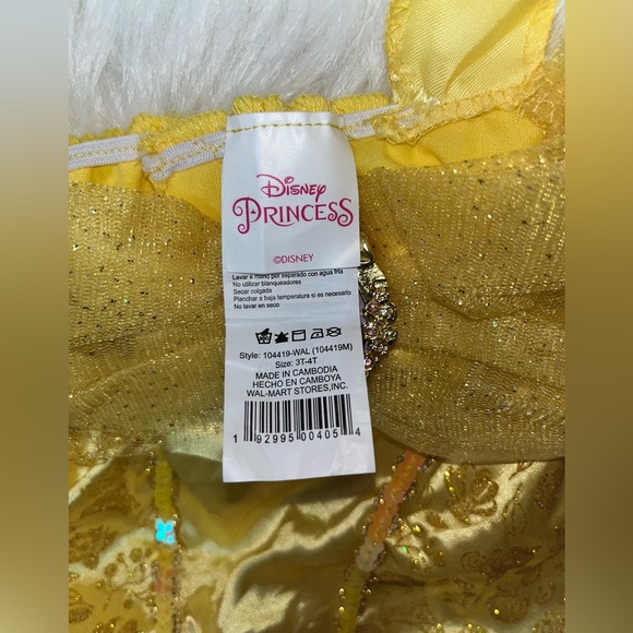 Disney Princess Belle Costume Dress - Picture 3 of 3